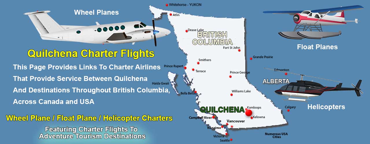Quilchena BC Air Charter Directory